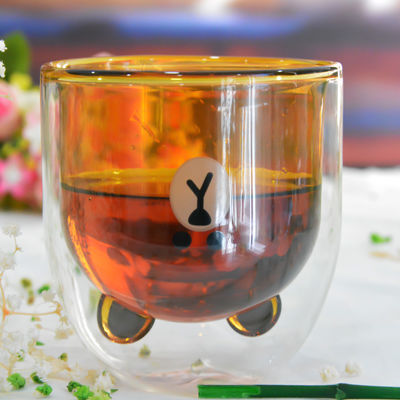 गुणवत्ता Pooh Bear Double Walled Wine Tumbler फैक्टरी