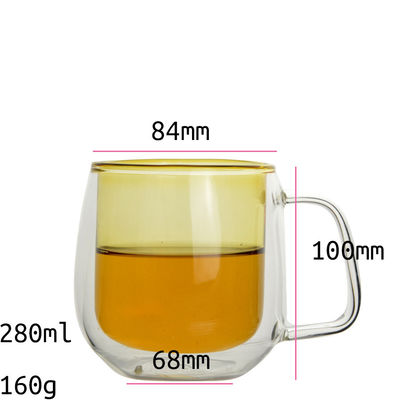 गुणवत्ता Large Capacity Double Layer Tumbler Drinking Glasses फैक्टरी