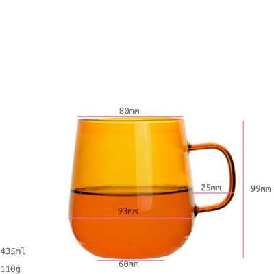 गुणवत्ता Colored High Borosilicate Tumbler Drinking Glasses फैक्टरी