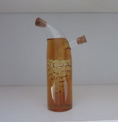 गुणवत्ता Double Layer Grape Shape Glass Canister With Lid For Oil फैक्टरी