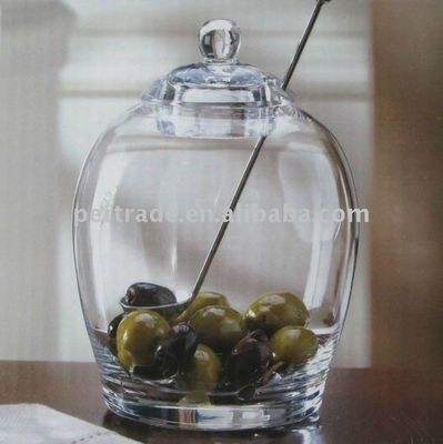 गुणवत्ता Preserved Fruit Glass Storage Jars फैक्टरी