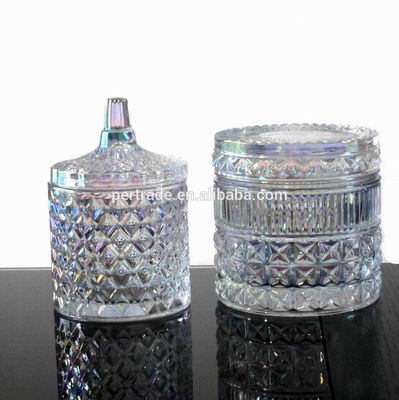 गुणवत्ता Glass Storage Jars With Lid For Wax फैक्टरी