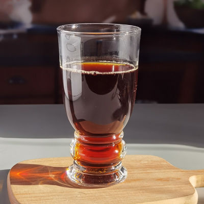 गुणवत्ता 550ml Retro Style Craft Beer Tulip Glasses With Handle Bottom फैक्टरी