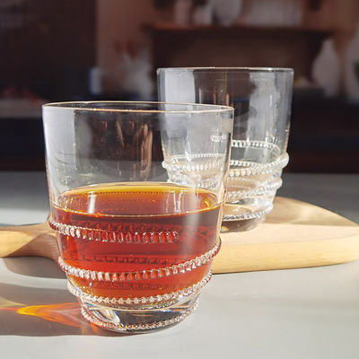 गुणवत्ता Creative Hemp Rope Winding Tumbler Drinking Glasses Lead Free फैक्टरी